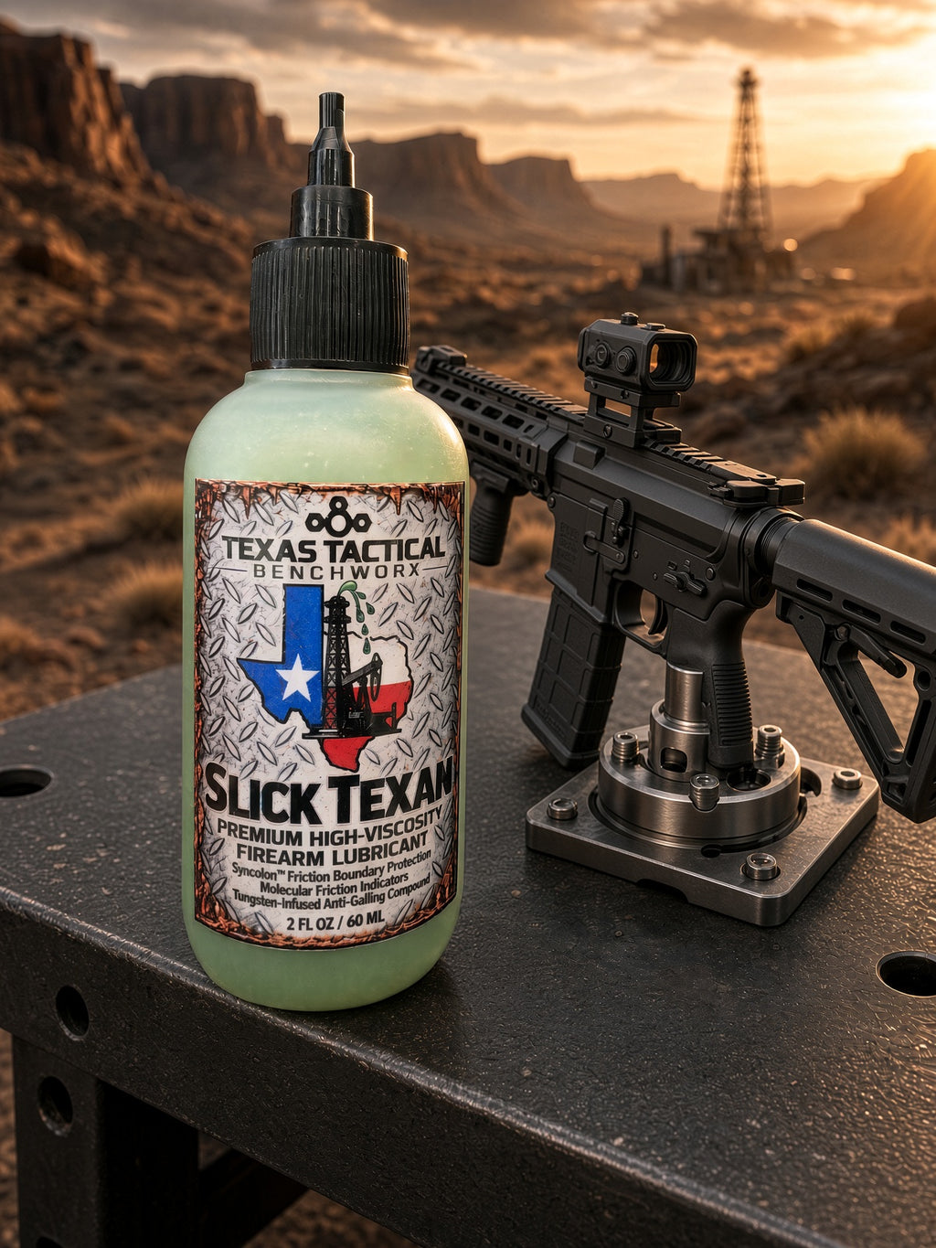 Slick Texan – 2 oz Lubricant/Cleaner